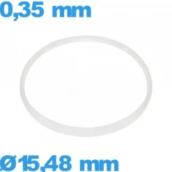 Joint verre horlogerie  15,48 X 0,35 mm   Cylindrique pas cher