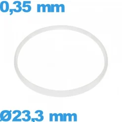 Joint verre montre de marque Sternkreuz Hytrel pas cher  Cylindrique 23,3 X 0,35 mm pas cher