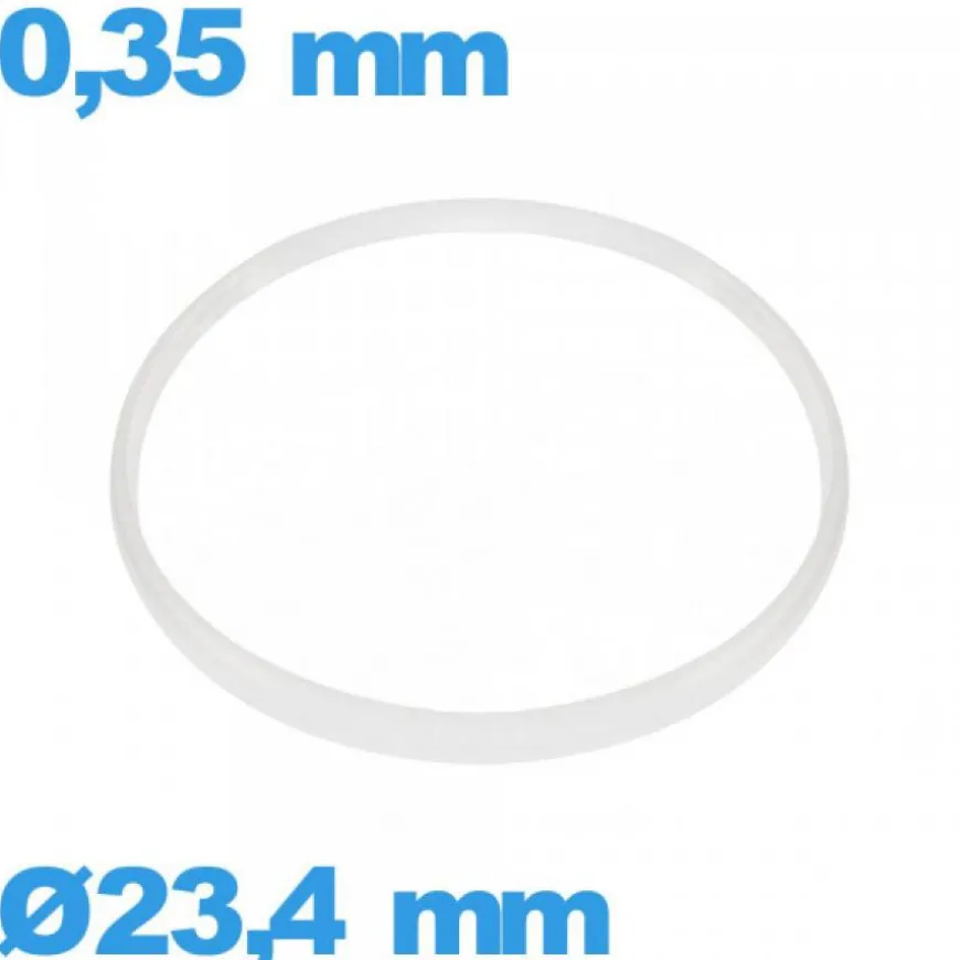 Joint verre montre de marque Sternkreuz 23,4 X 0,35 mm blanc