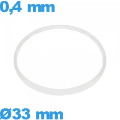 Joint verre montre 33 X 0,4 mm   pas cher
