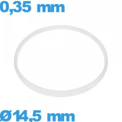 Joint   verre pour horlogerie  14,5 X 0,35 mm