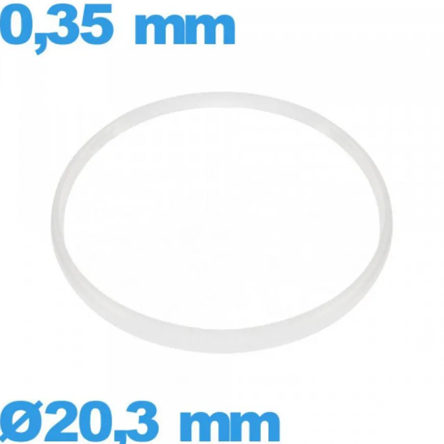 Joint verre pour horlogerie 20,3 X 0,35 mm i-Ring