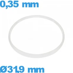 Joint verre pour montre  31,9 X 0,35 mm  Hytrel   blanc