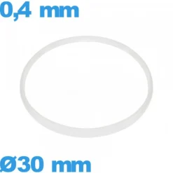 Joint   30 X 0,4 mm Cylindrique verre de montre