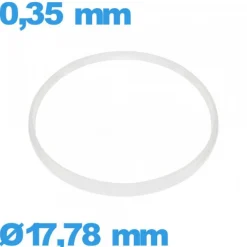 Joint   17,78 X 0,35 mm  de marque ISO Swiss verre d'horlogerie
