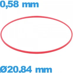 Joint  20,84 X 0,58 mm de montre ISO Swiss cylindrique