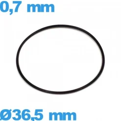 Joint  36,5 X 0,7 mm de montre NBR O-ring