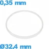 Joint  32,4 X 0,35 mm d'horlogerie  pas cher