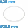 Joint   28,5 X 0,35 mm  montre