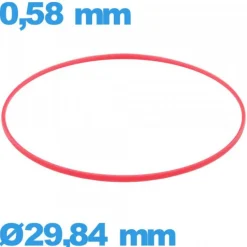 Joint  29,84 X 0,58 mm montre  cylindrique  pas cher