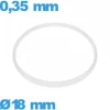Joint  18 X 0,35 mm montre Cylindrique  pas cher