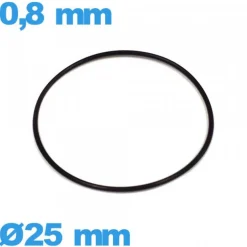 Joint  25 X 0,8 mm montre NBR O-ring