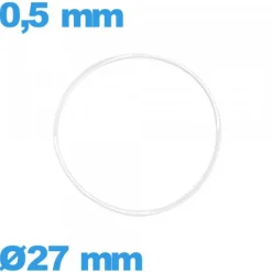 Joint  27 X 0,5 mm O-ring pour montre silicone