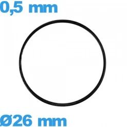 Joint  26 X 0,5 mm plat de marque iso swiss pour horlogerie
