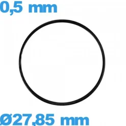 Joint  27,85 X 0,5 mm plat  de montre pas cher