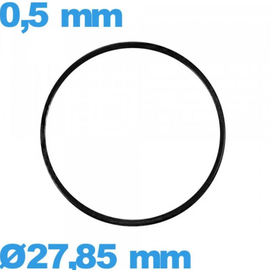 Joint 27,85 X 0,5 mm plat de montre pas cher