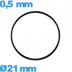 Joint  21 X 0,5 mm plat  pour montre