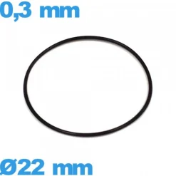 Joint  22 X 0,3 mm pour montre caoutchouc O-ring