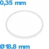 Joint  18,8 X 0,35 mm pour montre Sternkreuz  Hytrel pas cher