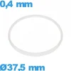 Joint   37,5 X 0,4 mm  Sternkreuz d'horlogerie