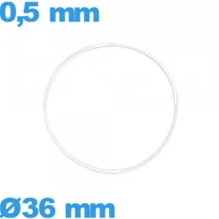 Joint  36 X 0,5 mm torique de montre silicone
