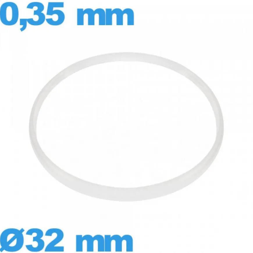 Joint 32 X 0,35 mm verre de montre