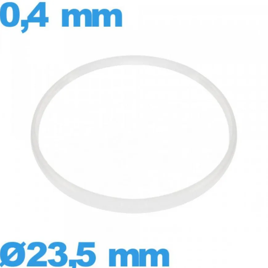 Joint 23,5 X 0,4 mm verre de montre