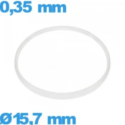 Joint   15,7 X 0,35 mm   verre d'horlogerie
