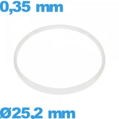Joint  25,2 X 0,35 mm verre d'horlogerie    Sternkreuz