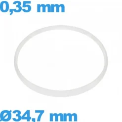 Joint  34,7 X 0,35 mm verre horlogerie    Sternkreuz