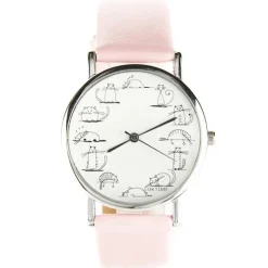 Jolie montre femme pas chère avec des chats