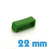 Loop bracelet Silicone Vert foncé 22 mm