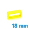 Loop de bracelet Silicone 18 mm  - Jaune
