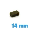 Loop montre Silicone Vert 14 mm