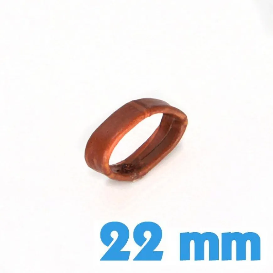 Loop pour bracelet 22 mm café au lait