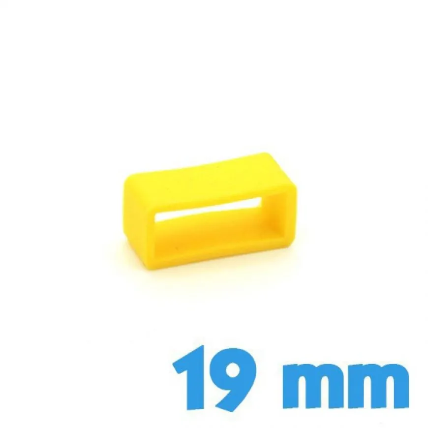 Loop pour bracelet 19 mm Jaune pas cher
