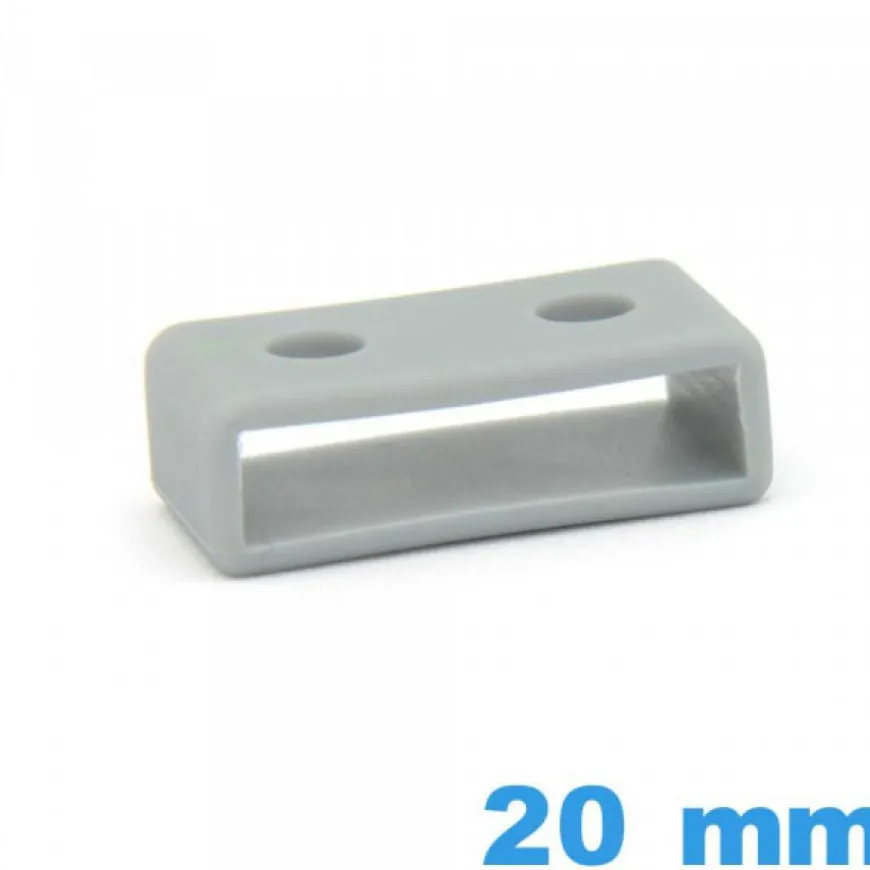 Loop pour bracelet pour Casio Series 20 mm - Gris