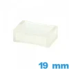 Loop pour bracelet Silicone Transparent 19 mm  pour Garmin Vivofit