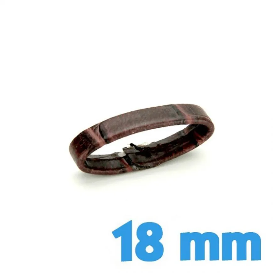 Loop pour montre Brun 18 mm pas cher