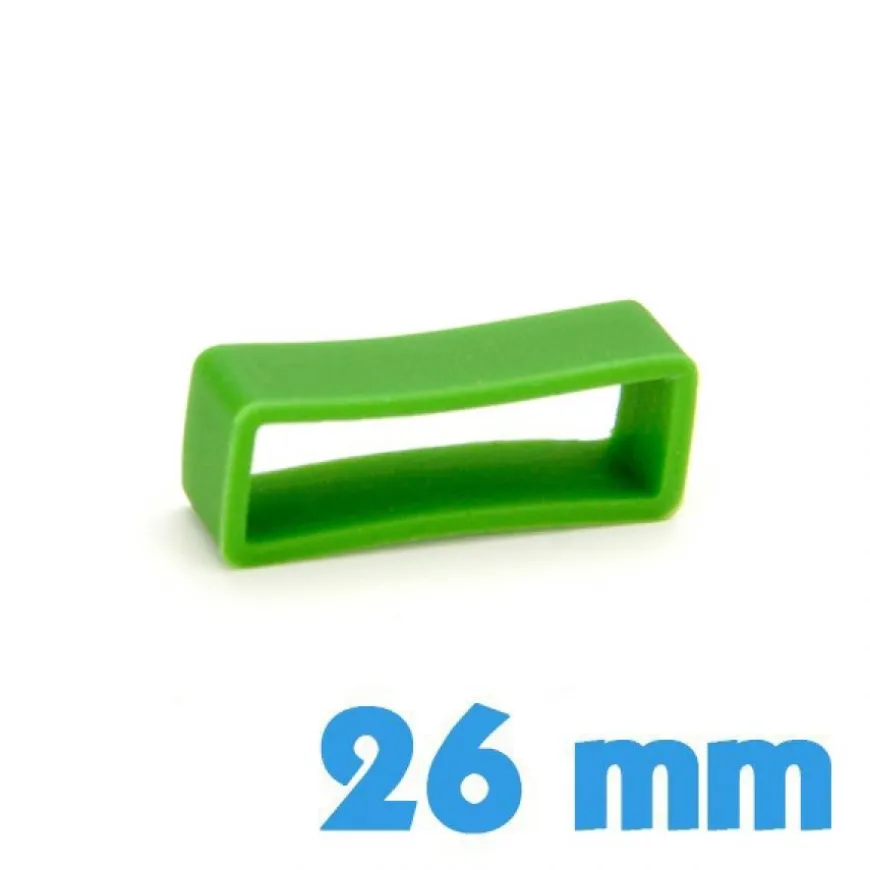 Loop pour montre 26 mm Vert foncé
