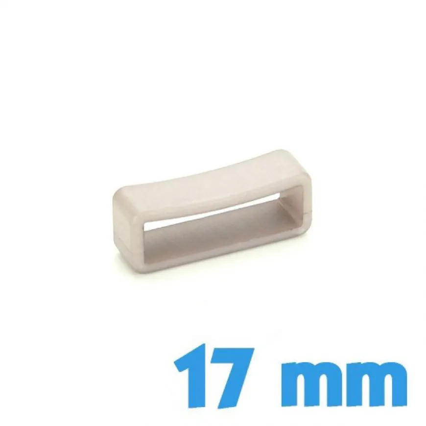Loop pour montre Plastique 17 mm - Gris