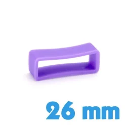 Loop Silicone Violet 26 mm pour montre