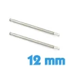 Lot de 2 barres T pour montre 12 mm