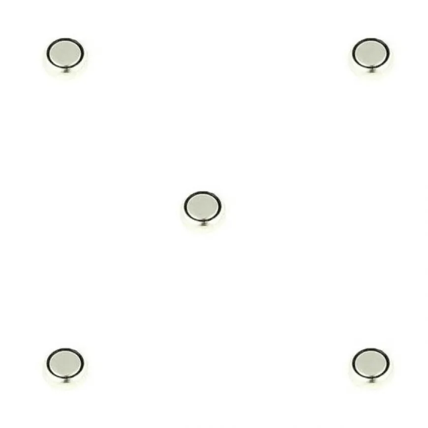 Lot de 5 Batteries de montre AG1 1,5 V alcaline