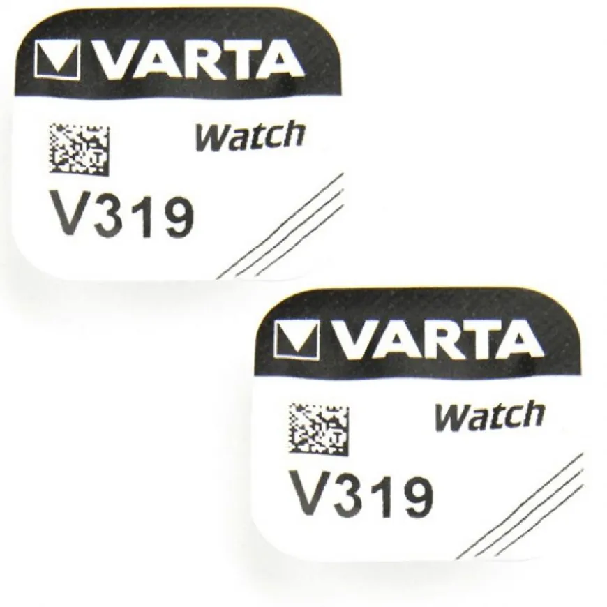 Lot de 2 Batteries Varta 1.55 V alcaline 319 montre