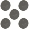 Lot de 5 Piles CR1620 3 V lithium pour montre