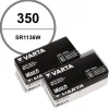 Lot de 20 Piles 1,55 V 350 Varta alcaline pour montre