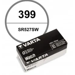 Lot 10 Piles de Montre 399 Varta 1,55 V
