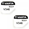 Lot 2 Piles de Montre Varta 346 - 1,55 V