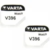 Lot 2 Piles pour Montre 396 Varta